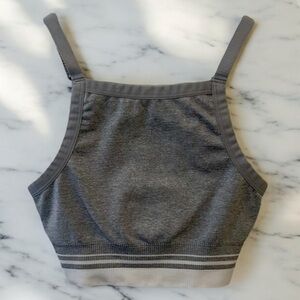 Aerie Chill Play Move Seamless High Neck Sports Bra